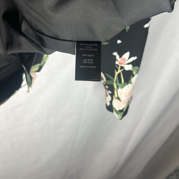 CYNTHIA ROWLEY MULTICOLOR FLORAL BLAZER (XS) - Picture 9 of 9